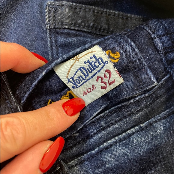 Reversible Von Dutch Skinny Jeans - Picture 4 of 7